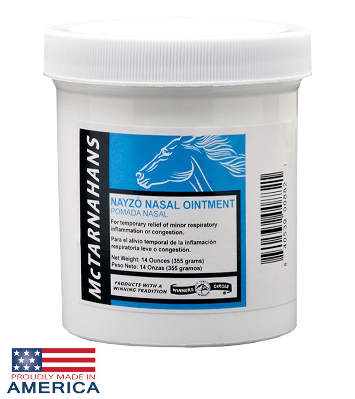 McTarnahans® Nayzo Nasal Ointment 14 oz.-TexanSaddles.com