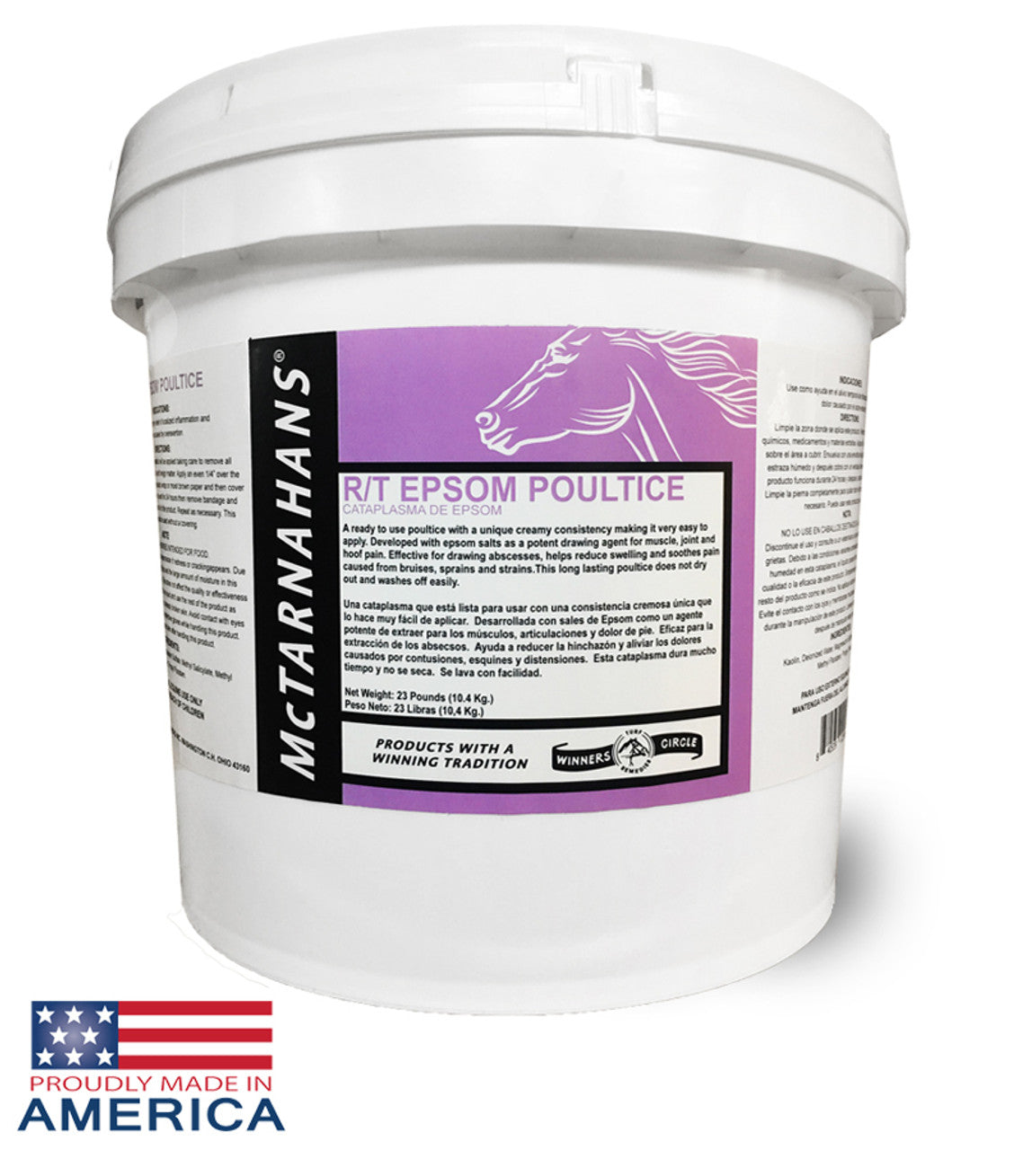 McTarnahans® R/T Epsom Poultice 23 lbs.-TexanSaddles.com