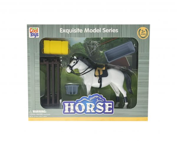 Plastic Toy Horse with Various Barn Accessories Default Shiloh   