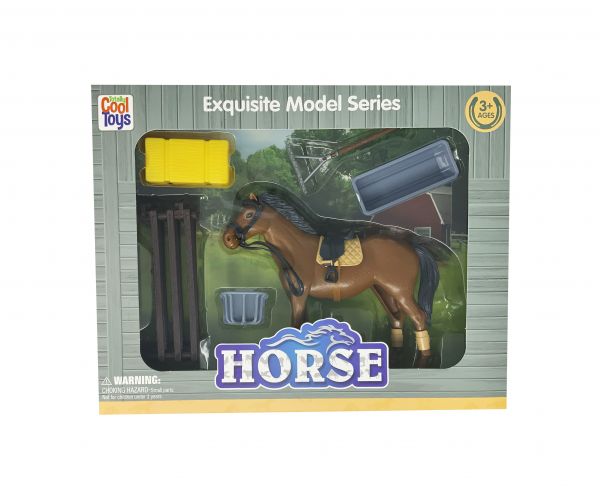 Plastic Toy Horse with Various Barn Accessories Default Shiloh   