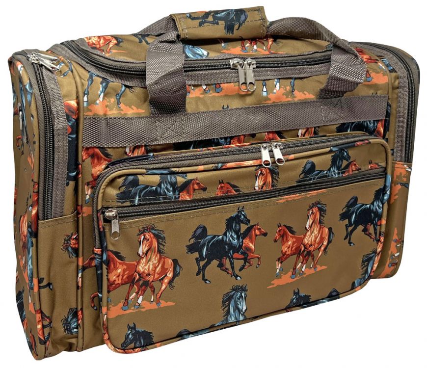 Running Horses Design 16" Duffle Bag Default Shiloh   