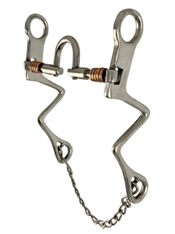 Showmanship Bit Showman ® Stainless Steel 7 Shank Style Bit with Ported 5