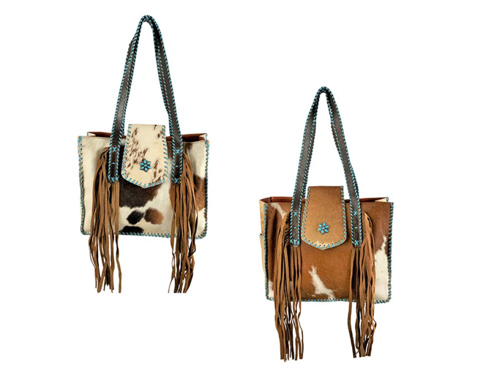 Real Cowhide Crossbody Purse Handbag Western Hair On Leather Bag Sling Bag  Women | eBay