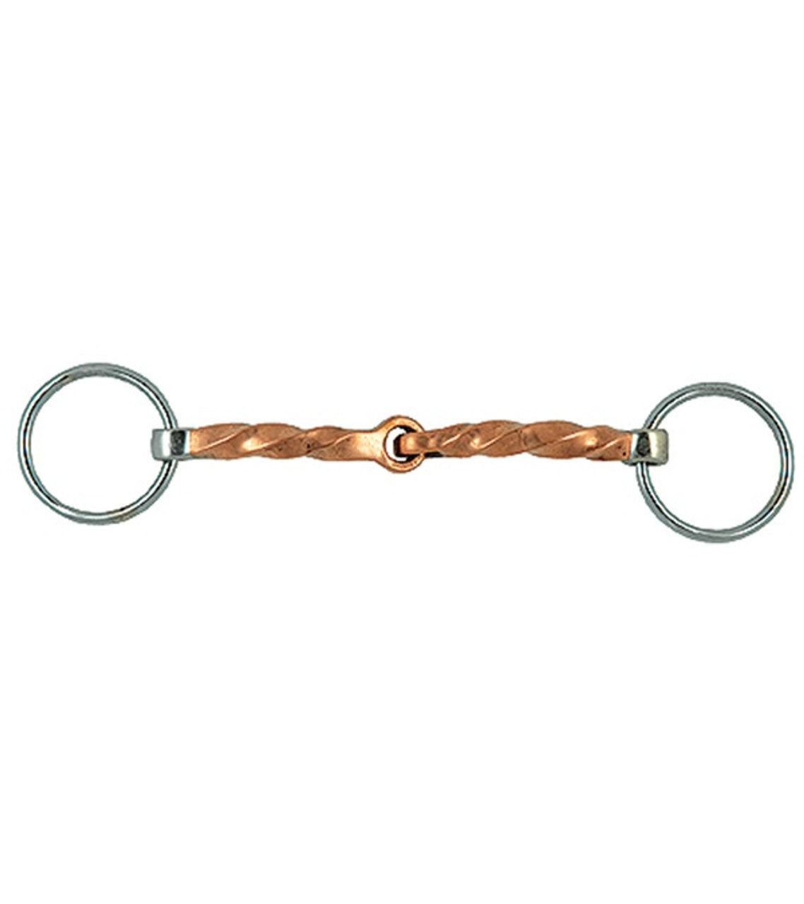 Slow Day Bit Slow Twist Bradoon Bit - TexanSaddles.com