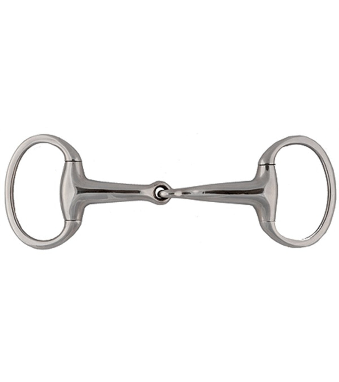 Solid Jointed Mouth Eggbutt Snaffle Bit-TexanSaddles.com