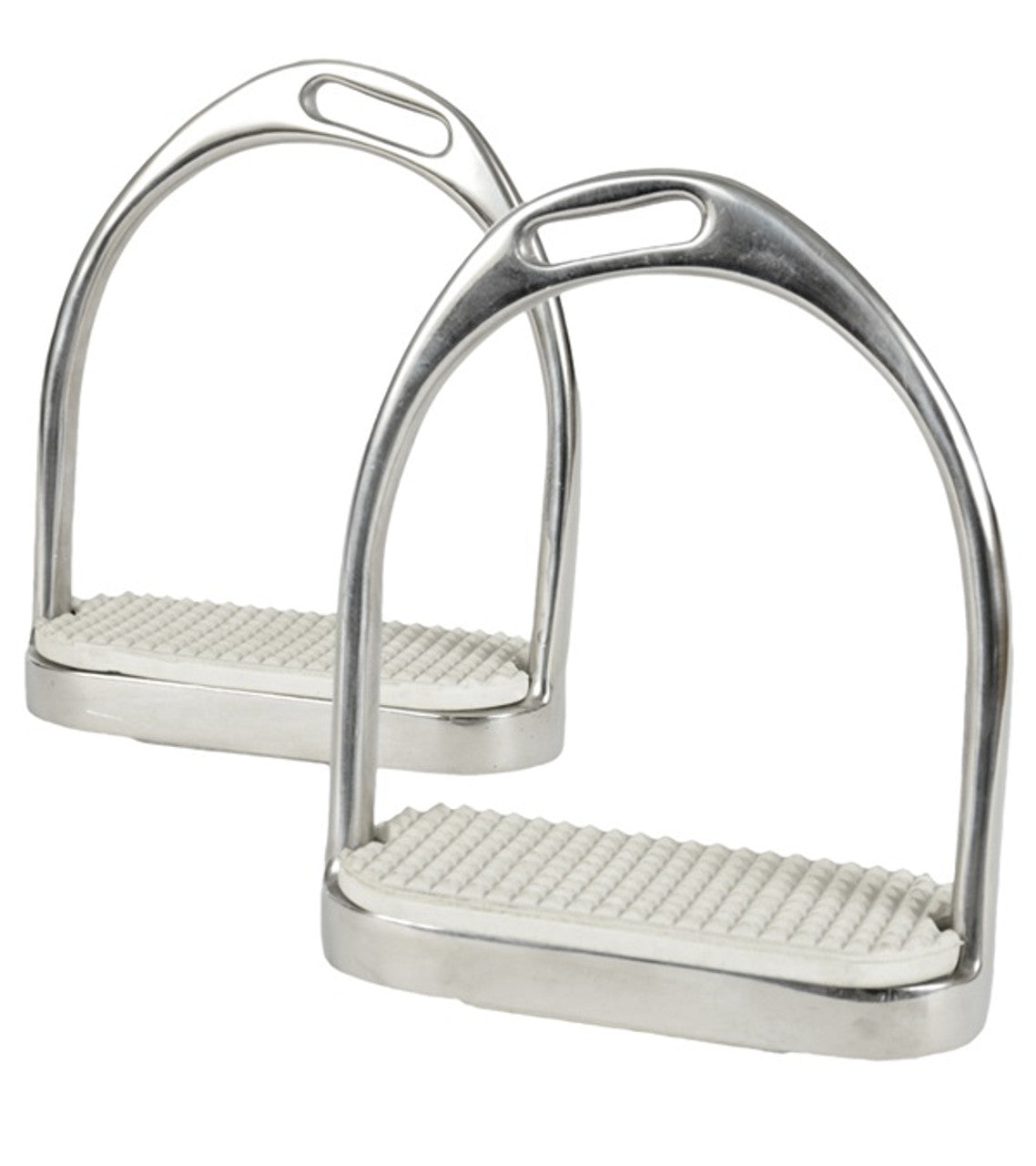 Stainless Steel Fillis Double Offset Stirrups-TexanSaddles.com