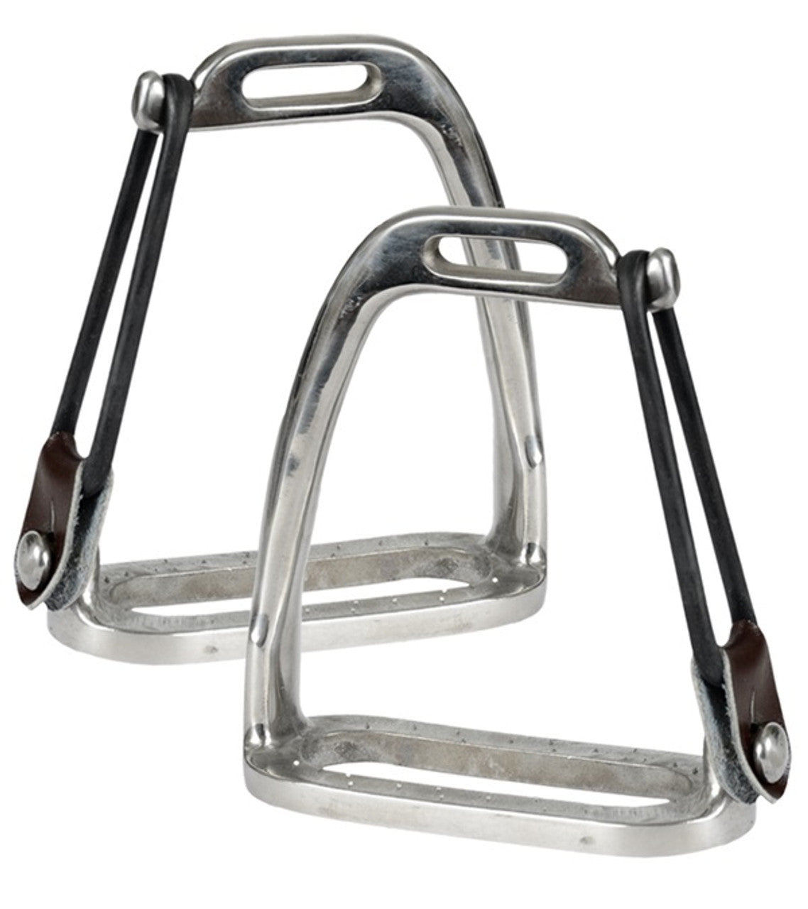 Stainless Steel Peacock Safety Stirrups-TexanSaddles.com