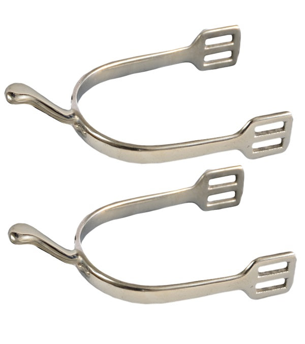 Stainless Steel Swan Neck Spurs Western Spurs Texan Saddles   