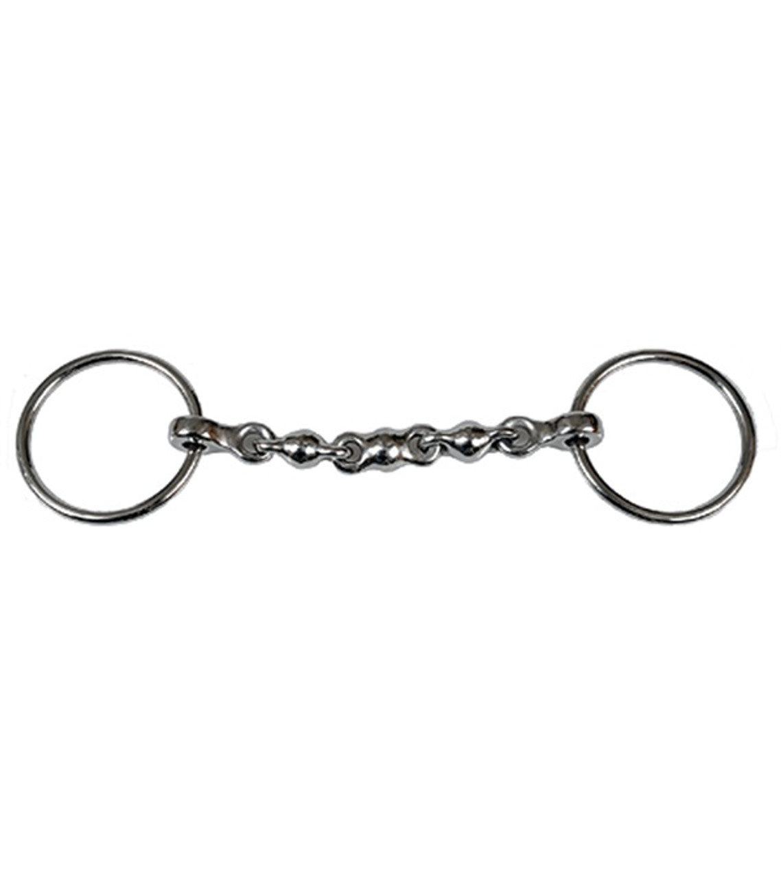 Stainless Steel Waterford Ring Snaffle Bit-TexanSaddles.com