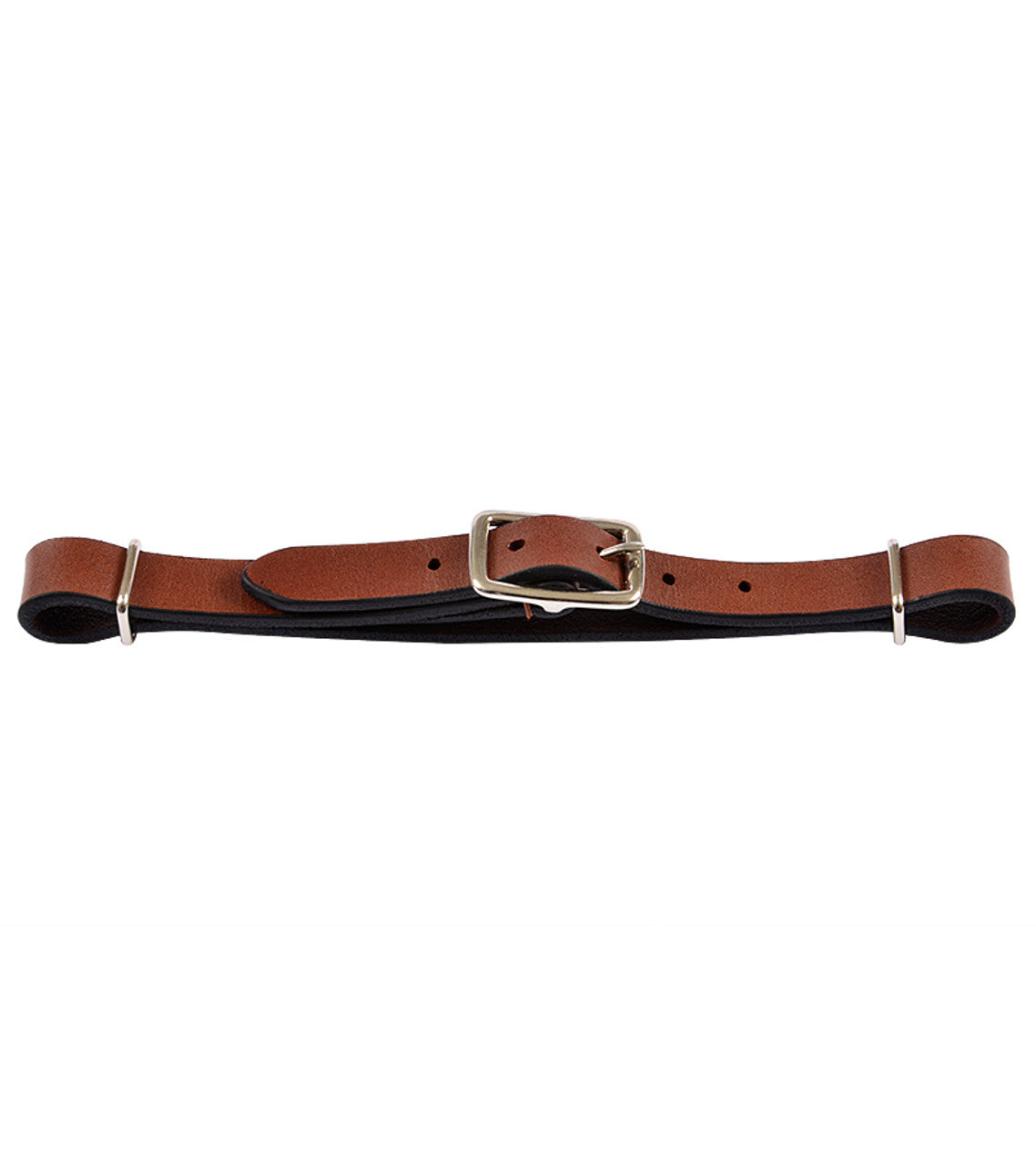 Straight Leather Curb Strap-TexanSaddles.com