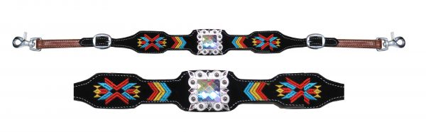 WS-01: Showman ® embroidered wither strap Primary Showman   