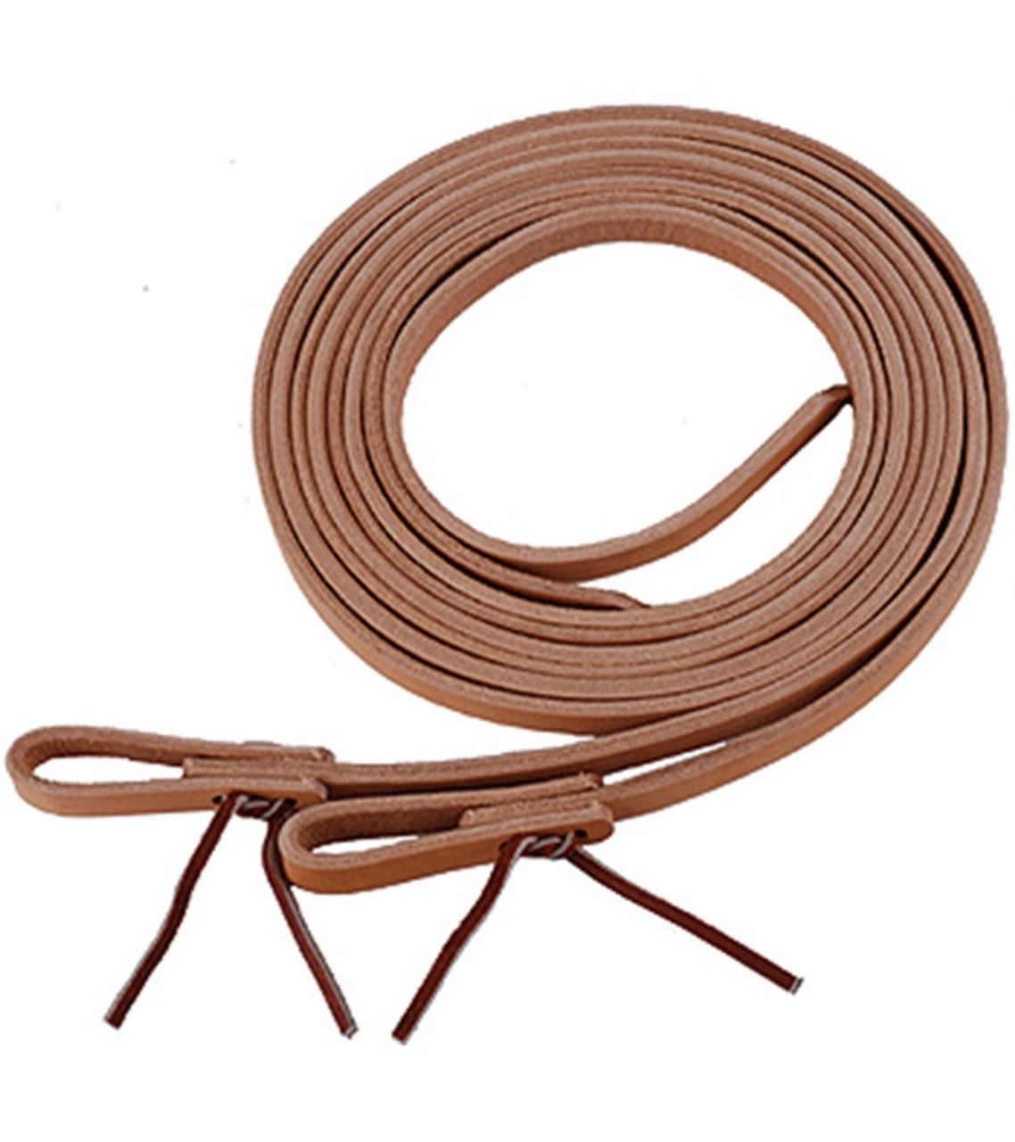 Water Loop Leather Reins 5/8" x 8 ft.-TexanSaddles.com