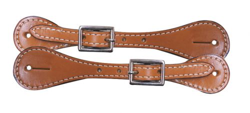 Youth leather spur straps Default Shiloh   
