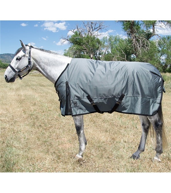 Zeus Turnout Blanket - Gray Horse Blanket TexanSaddles.com   